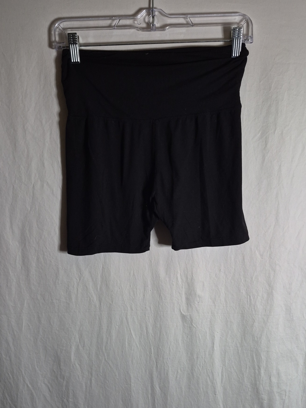 Suzette Collection Classic High-Rise Black Bike Shorts